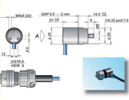 Wheel crash control device Marposs
