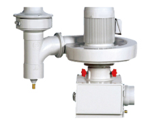 Oil mist / vapour receiver